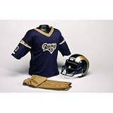 St. Louis Rams Youth NFL Team Helmet and Uniform Set - Medium (Ages 7-10)