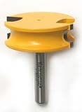 Kempston 318012 Canoe Joint Bead Bit 1/4-Inch Shank, 1-1/2-Inch Cutting Diameter, 1/4-Inch Cutting Length, 1/8-Inch Radius