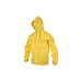 O2 Hooded Rain Jacket w/ drop tail Yellow Sm