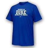 Duke Blue Devils Nike Short Sleeve Athletic & Performance T-Shirts - Training Lo