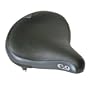 Sunlite Cloud-9, Bicycle Suspension Cruiser Saddle, Contour Cruiser Gel, Tri-Color Emerald