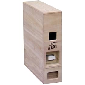【クリックで詳細表示】マッキンリー 桐ライスボックス 6kg RW200/M： ホーム＆キッチン