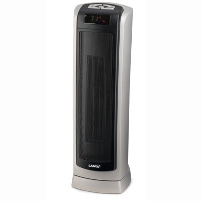 Lasko Products 5521 Ceramic Tower Heater Electric Thermostat Handle Overheat protection