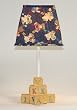 ABC Blocks Lamp with Teddy Bear Shade