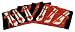 Asian Placemat and Chopsticks Table Set, Chinese Red with Napkins