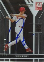 Buy Chase Utley, Philadelphia Phillies Autographed Card by Donruss