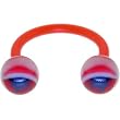 Bioplast Red Cateye Star Circular Horse Shoe