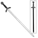 German Sword with Antiqued Finish and Cross Insignia