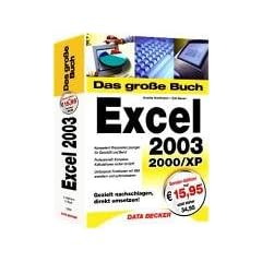 Das gro�e Buch Excel 2003