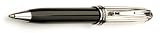 Aurora Ipsilon Silver Sterling Silver Cap w/ Black Barrel Ballpoint Pen - AU-B34CN