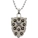 Diamond Black ion plated Stainless Steel Pendant title=