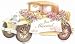 Wedding Greeting Card - Just Married Car