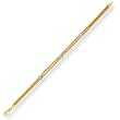 14K Yellow Gold Diamond Accent Bracelet - 7.25 inches