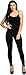 Staand Apparel - Womens Spaghetti Strap Catsuit Unitard Tank Jumpsuit (Large