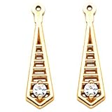 .06ct Diamond Earring Jackets
