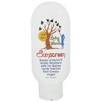 Loving Naturals SPF 30 Sunscreen Zinc Oxide 5 Oz. UVA/UVB Vegan