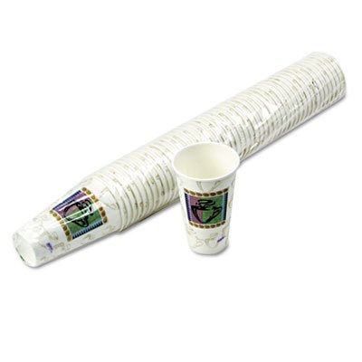 PerfecTouch 5338DX WiseSize Insulated Cup, Coffee Dreams Design, 8 oz Capacity (20 Packs of 25)