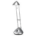 Extender Halogen Desk Lamp - Silver