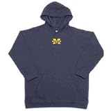 Michigan Wolverines NCAA Youth JV Hooded Sweatshirt by Antigua (Navy Blue) (Large)