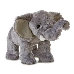 Eco Elephant Aurora Naturals Soy Fiber Plush Toy 12"l