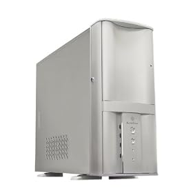 Silverstone SST-TJ05S-T Tower with Extended ATX Chasis (Silver)