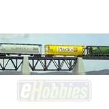 HO Code 83 Deck Truss Bridge