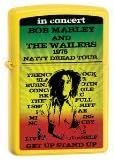 Zippo Lighter Bob Marley, Leamon Matte