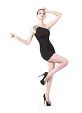 Wedding & Events One Shoulder Short/Mini Sleeveless Sheath/Column Evening Dresses