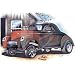 '41 Willys Gas Car Adult T-Shirt