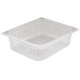 20.88 x 12.75 Inch Polypropylene Hotel Food Pan Size: 4" H