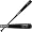 Rawlings Big Stick Black Wood Baseball Bat