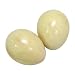 Egg Shakers, Wooden Pair Natural