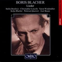 Boris Blacher - Lieder