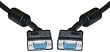 HD15 (SVGA) Male / HD15 (SVGA) Male, Coaxial, with Ferrite Bead, Black, 35 ft