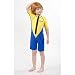 XCel Toddler Lycra Shorty Wetsuit for Sun Protection (Frontzip)