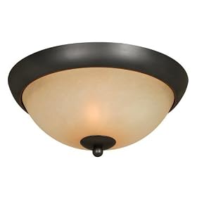 Hardware House 543744 Berkshire 12-Inch by 5-1 2-Inch Ceiling Lighting Fixture Oil Rubbed... by Hardware House