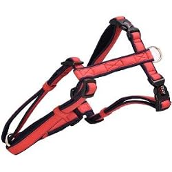 Dog Gone Smart Harness, 5/8" x 12-20", Navy/Red
