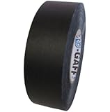 Pro Gaff / Gaffers Tape .5, 1, 2, 3, & 4 Inch Widths X Variable Lengths, 2 Inch, Black
