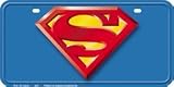 Superman Logo License Plate