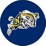 Naval Academy Charging Goat Tire Cover - Navy Blue