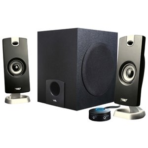 New brand Cyber Acoustics CA-3090 Multimedia Speaker System 2.1-channel 7W (RMS) / 14W (PMPO) New brand Cyber Acoustics CA-3090 Multimedia Speaker System 2.1-channel 7W (RMS) / 14W (PMPO)