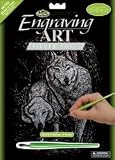 Royal Brush Silver Foil Engraving Art Kit 8X10 Wolves In The Trees SILVFOIL-23, 3 Item(s)/Order