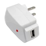 USB/AC for MP3 Players - White