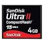 SanDisk SDCFH-004G-A11 4GB/15MB Ultra II CF Card ( US Retail Package )