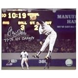 Graig Nettles New York Yankees - Leaping Catch - Autographed 8x10 Photograph 1977 - 1978 World Series Champs Inscription
