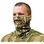 Primos Realtree Hardwoods Green HD Camouflage Stretch-Fit 1/2 Mask