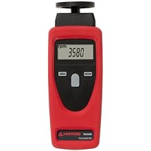 Amprobe TACH-20 Contact and Non-Contact Tachometer
