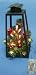 Christmas Lantern with Balls, Stars, and Pine Cones