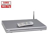 D-Link DSM-320 Wireless Media Player, Audio/Photo/Video, 802.11g