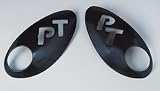 2000-06 Chrysler PT Cruiser Auto Specialties-PT Logo Taillight Covers